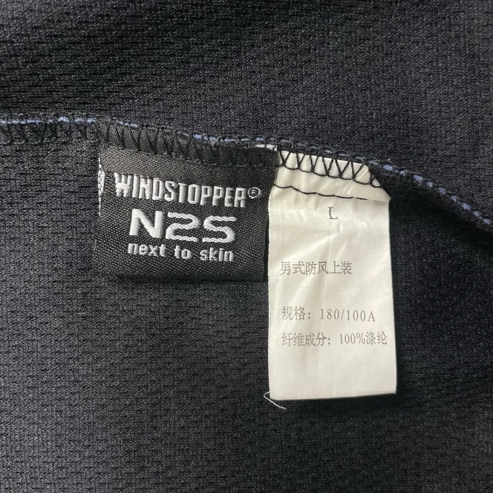 The North Face Jacket Mens L Blue Summit Series Windstopper N2S Softshell Zip